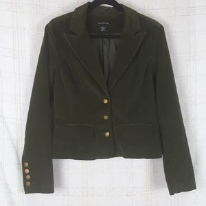 Calvin Klein Corduroy Fitted Button Up Jacket